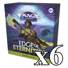 6X Edge of Eternities Prerelease Packs + 6 free Play boosters*